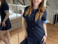 Kleid anprobieren
