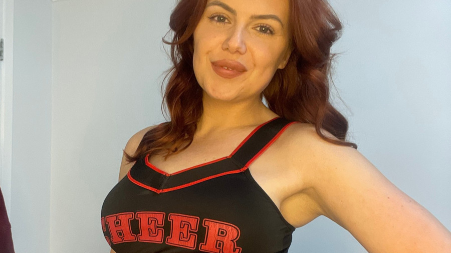 Cheerleader in Aktion ..