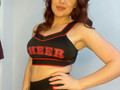 Cheerleader in Action ..