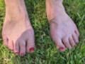 Barfuss im gras