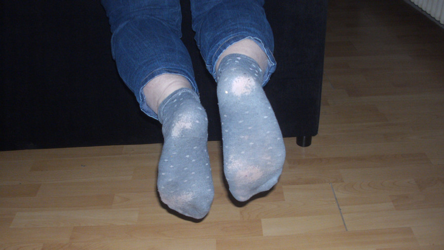 leaked slut socks