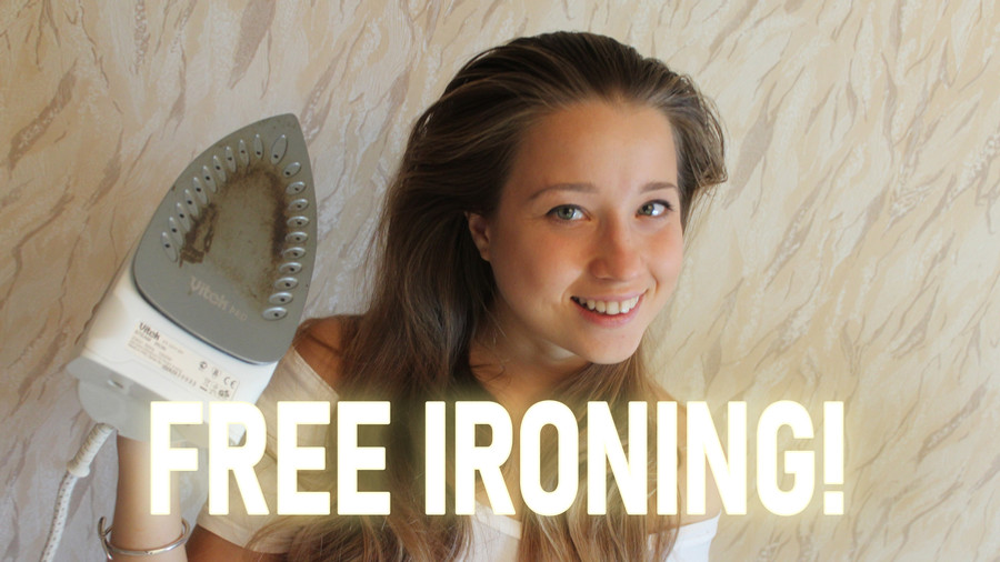 Free ironing!