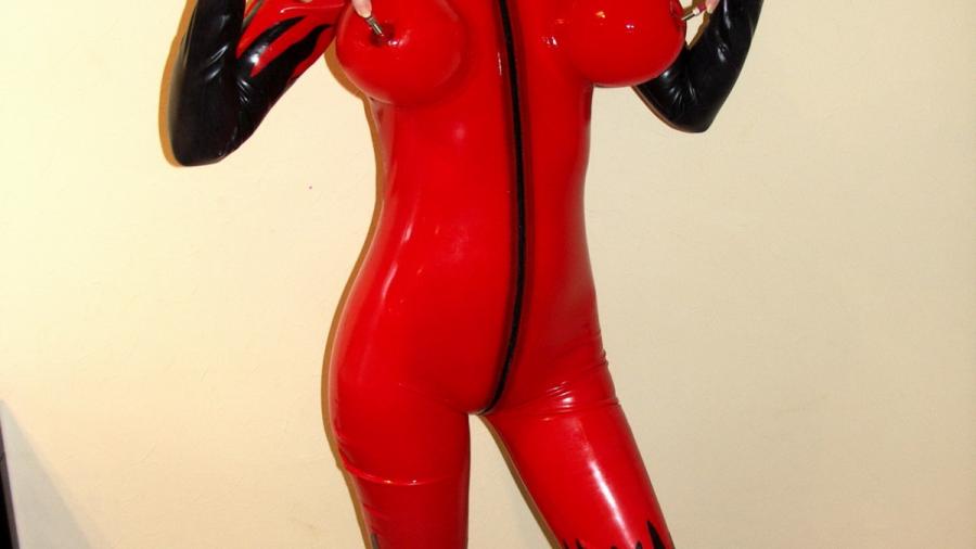 Latex Torpedo Catsuit