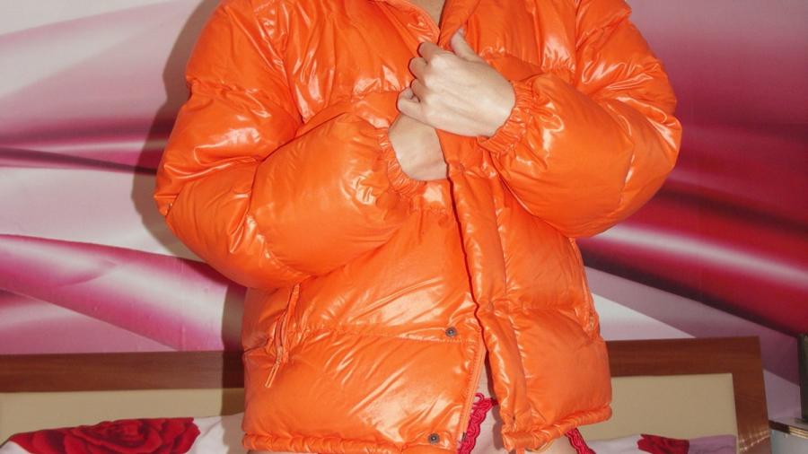 Orange Moncler Rote Dessous