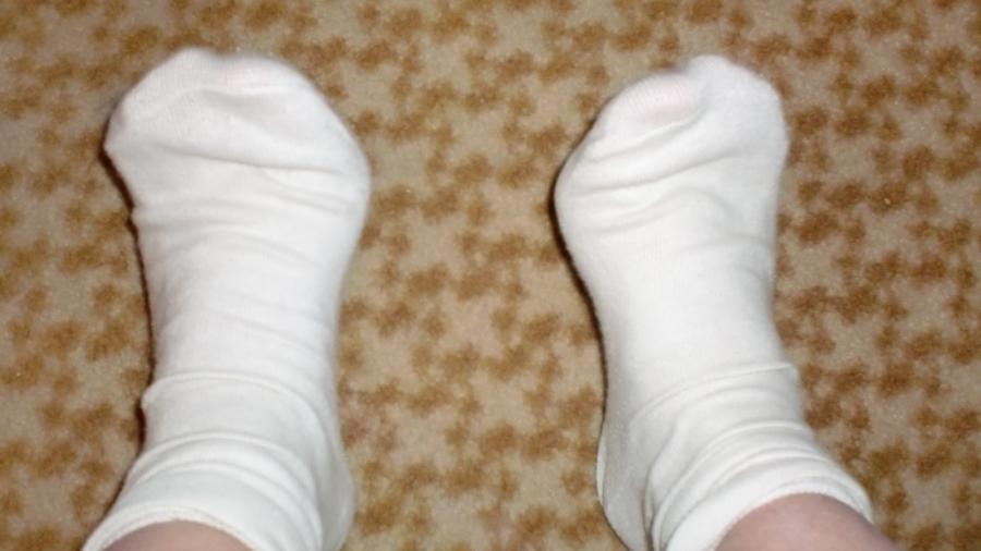 Me and a pair of white socks