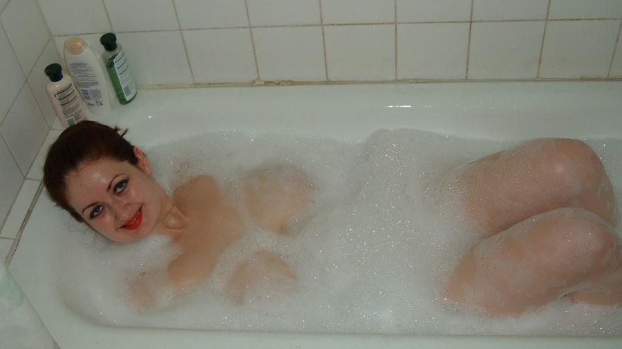 In der Badewanne