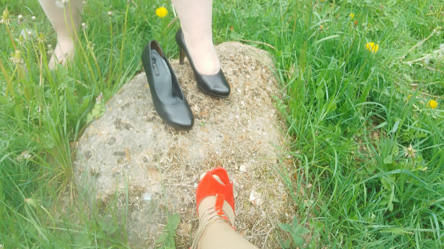 Freundin und ich