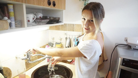 Geile Spiele in der Küche