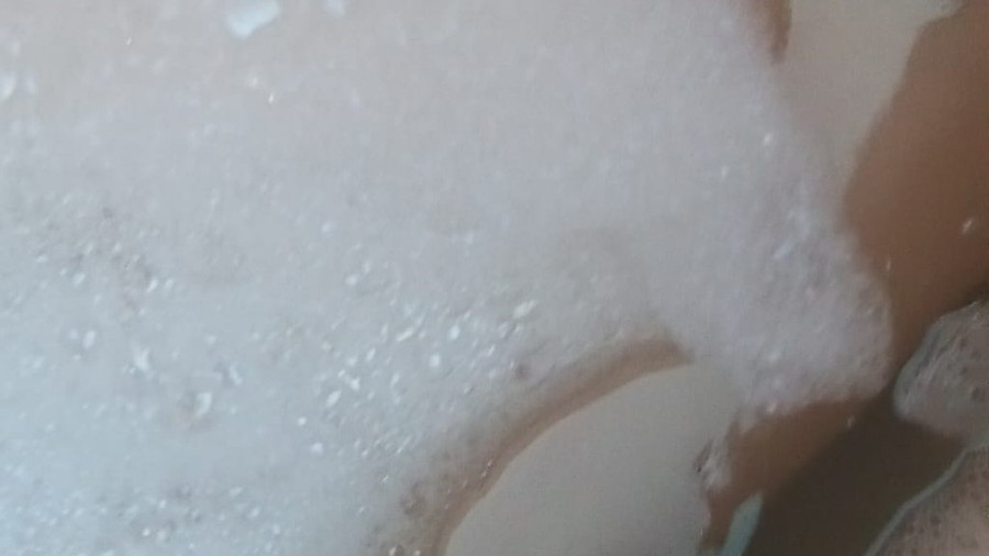Beim baden