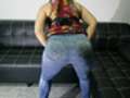 Auf High Heels in Jeans gep****lt! Userwunsch!