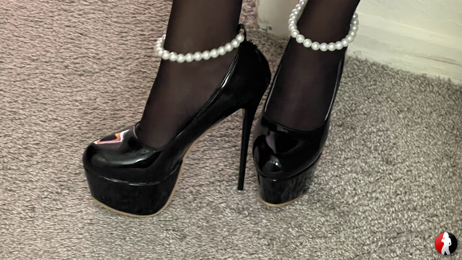 Neue HighHeels in Lack