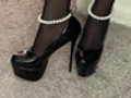 Neue HighHeels in Lack