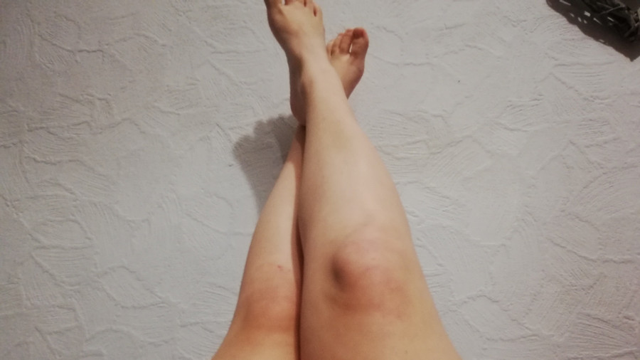 Ein Abend im Swingerclub stand an und hab mir dafür die Beine rasiert. ;-)