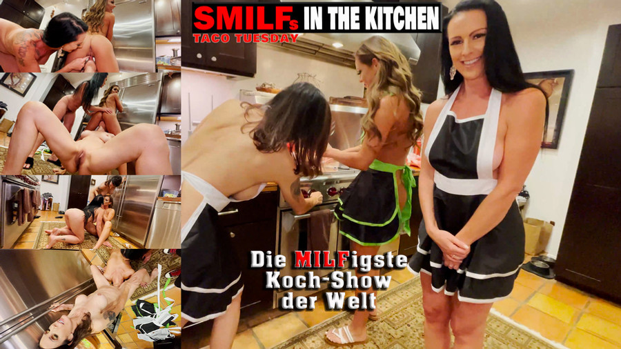 sMILFs in the kitchen. Taco Tuesday
