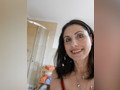 g***e Session im Badezimmer