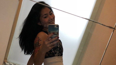 Rrrr... Ist das heiß vor meinem Spiegel