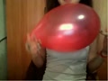 Ein roter Ballon