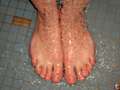 Füße waschen