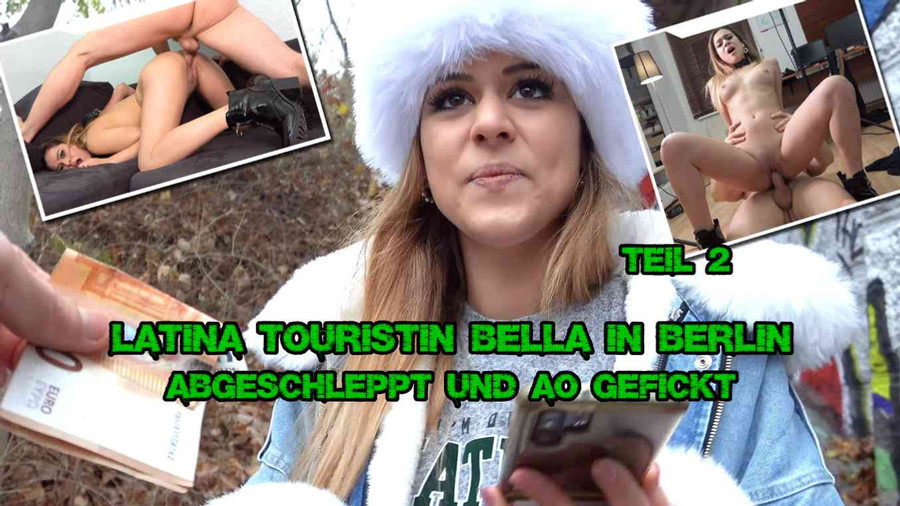 Latina Touristin Bella in Berlin abgeschleppt und AO gefickt 2