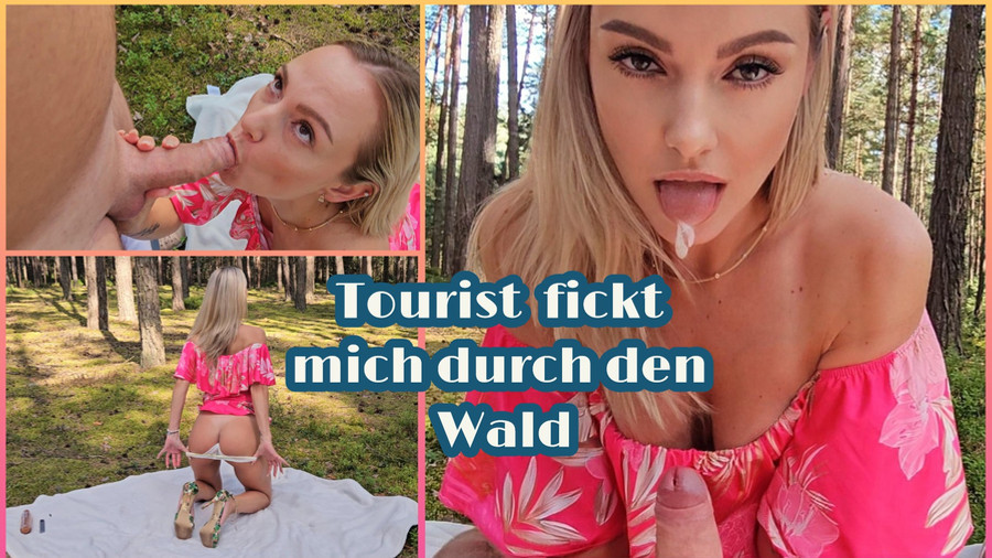 OMG. Es war heiß und ich wollte mich ausruhen im Wald. Auf einmal kommt so ein Spanner vorbei, der mich die ganze Zeit filmte und beobachtete. Frech fragte er mich, ob er mir helfen könnte. Er beobachtete mich beim Masturbieren und beim Entkleiden. Der holländische Akzent machte mich geil und er packte direkt seinen Schwanz aus. Da ich alles gerne in den Mund nehme, habe ich den Lollipop geblasen. OMG danach ging es richtig ab. Blasen, reiten,Doggy,Fingern. Volles Programm. Was für eine Drecksau. Er fickte mich durch und im Wald konnte man hören, dass es mir gefiel. Meine Lustschreie schallten durch den Wald und alle konnten es hören. OMG ein Jogger lief an uns vorbei und gab seinen Kommentar ab. Geilomat.Wie wild und geil ging es hier ab. Es war mir egal. Ich schrie mich zum Orgasmus und der Typ spritzte mir in die Pussy und auf den Arsch und Rücken. Was eine geile Sau,So gefällt mir Picknicken :)